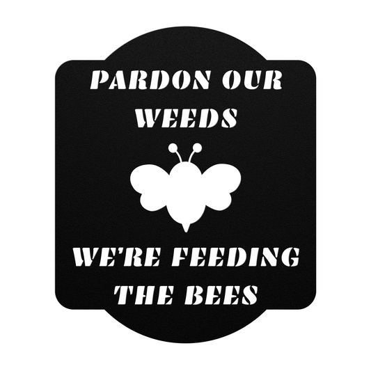 Pardon our Weeds - We're Feeding the Bees