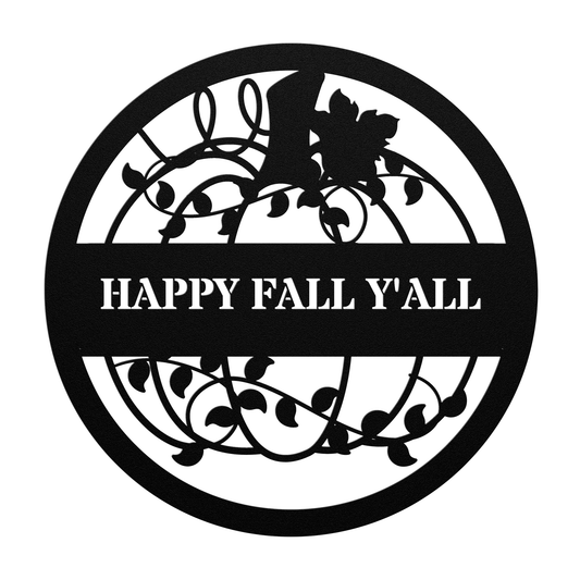 Personalized Halloween Fall Pumpkin Design